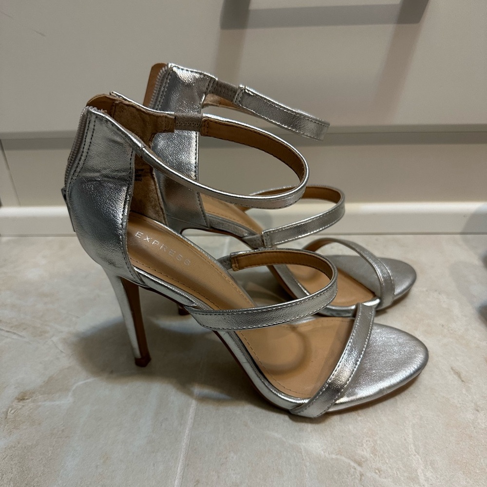 Silver heels